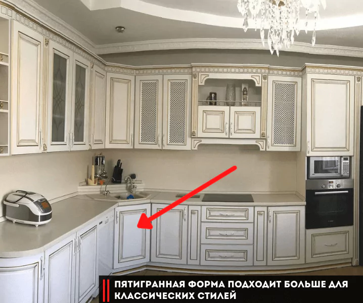 Дизайн угловой кухни в современном стиле отличия от классики