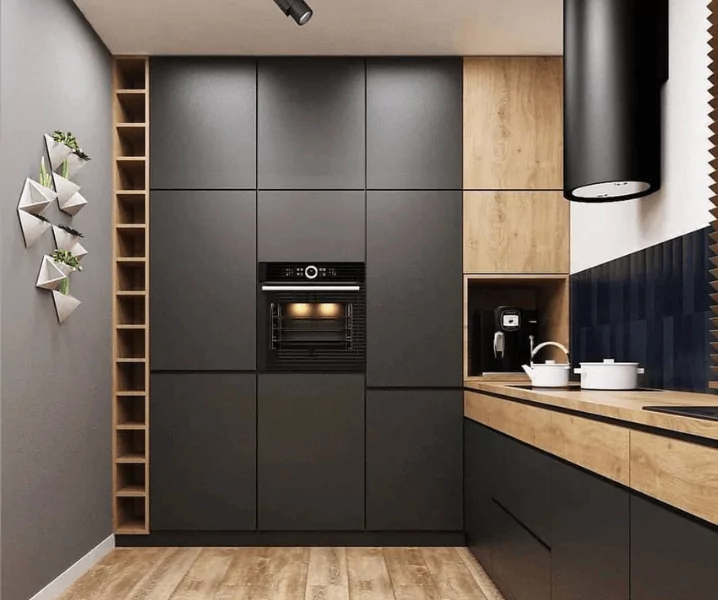 Дизайн угловой кухни в современном стиле: 66 фото, 6 типов дизайна